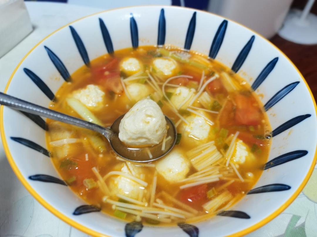 鸡胸肉丸子，超Q弹