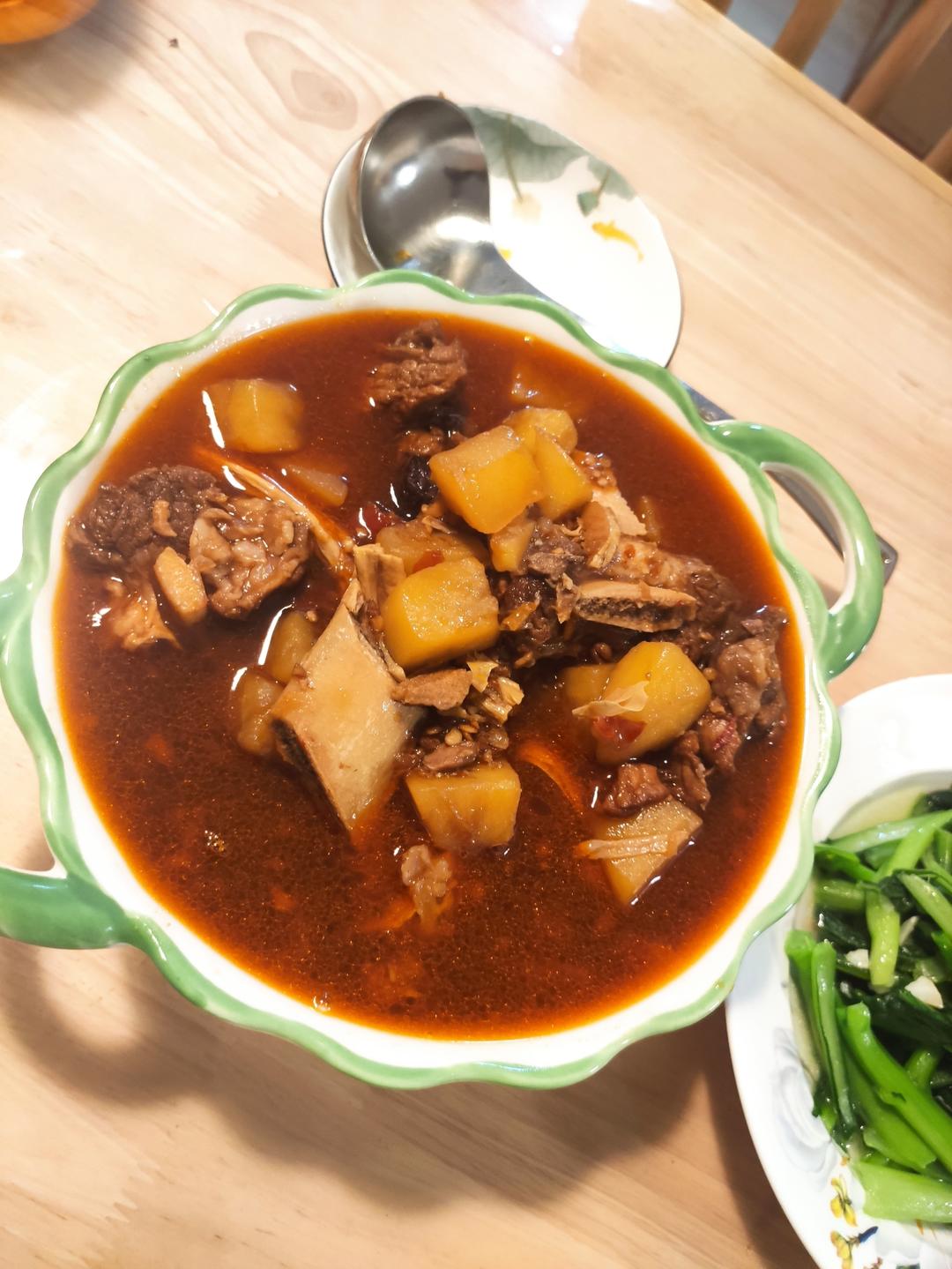 红烧牛排骨