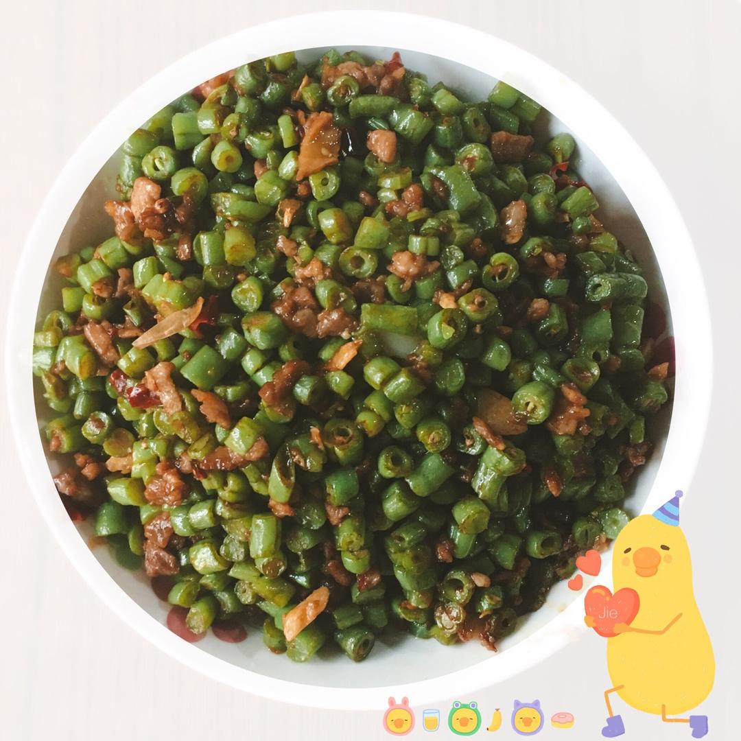 超下饭的肉末豆角！