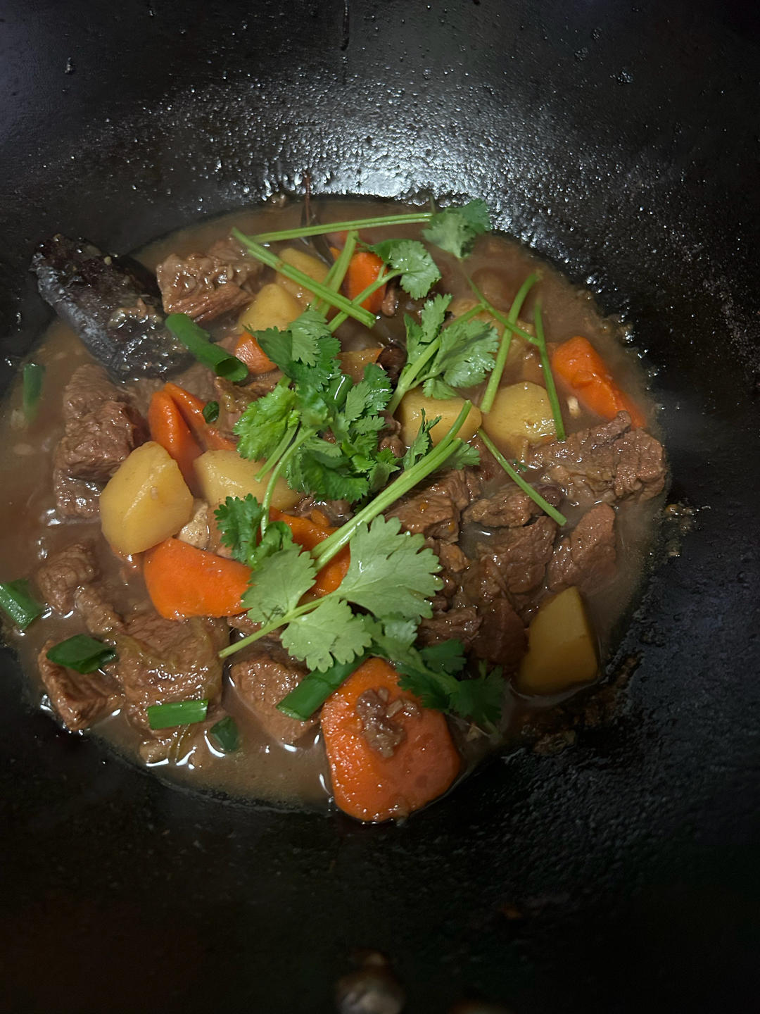 番茄土豆炖牛腩