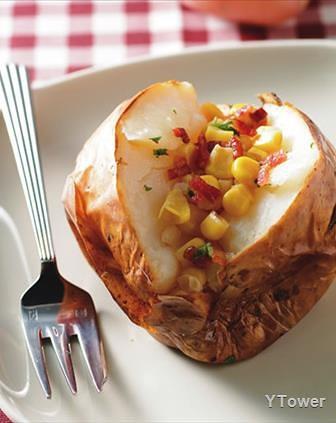 奶油培根烤土豆的做法