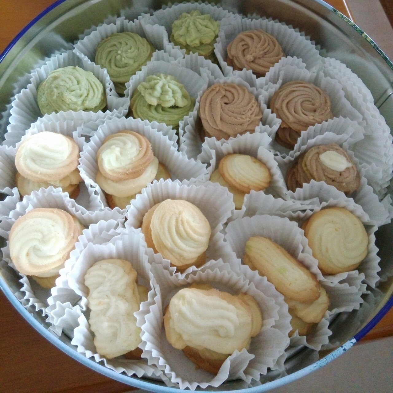 很酥的蛋白曲曲奇