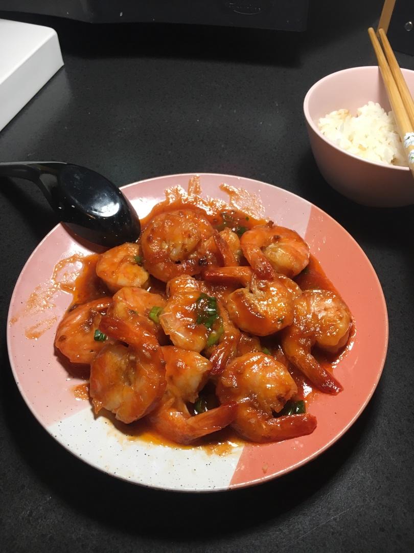茄汁大虾