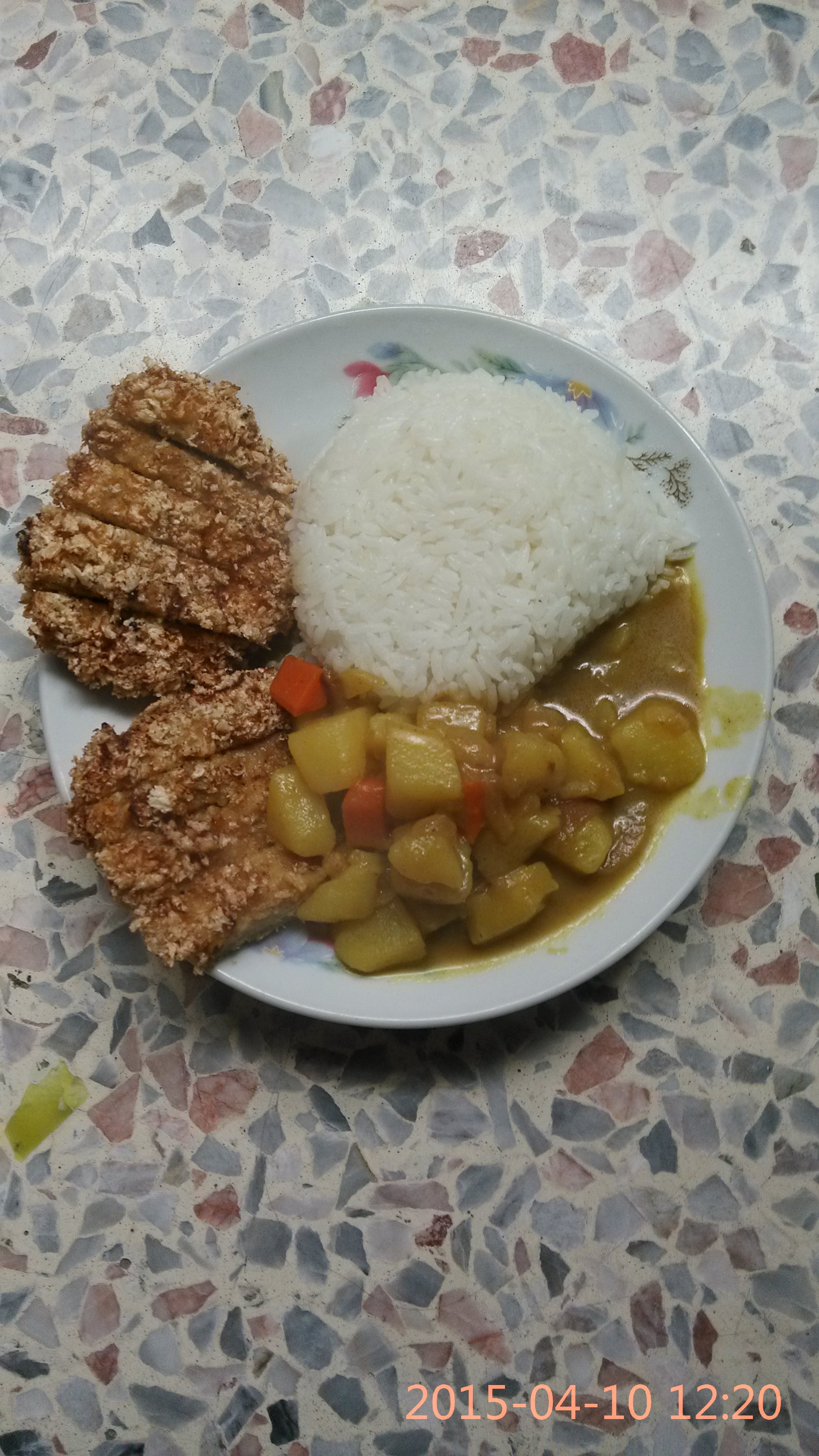 咖喱猪扒饭