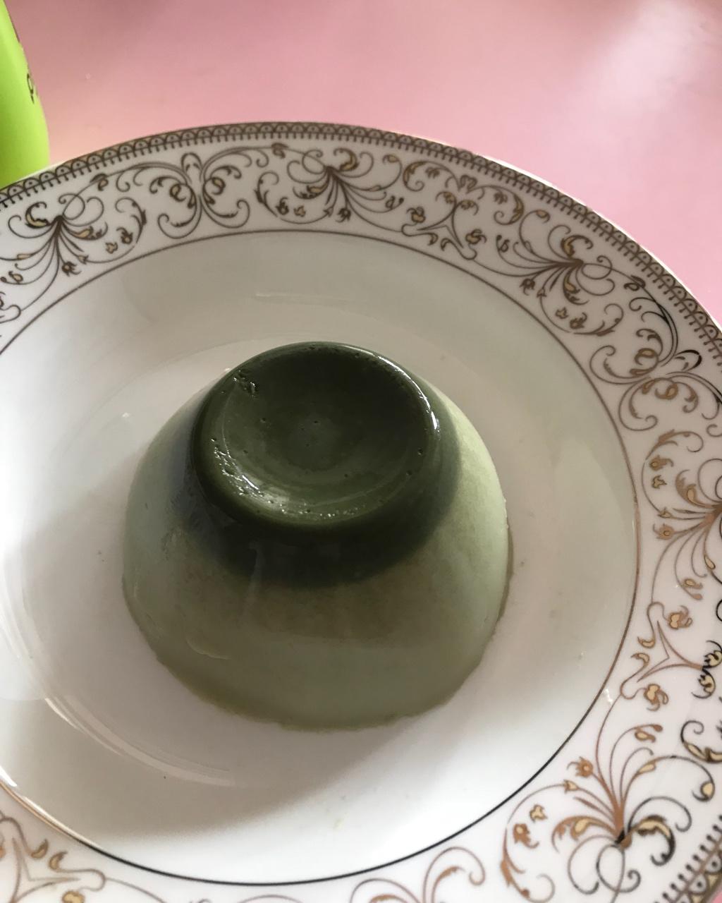 快手抹茶牛奶布丁