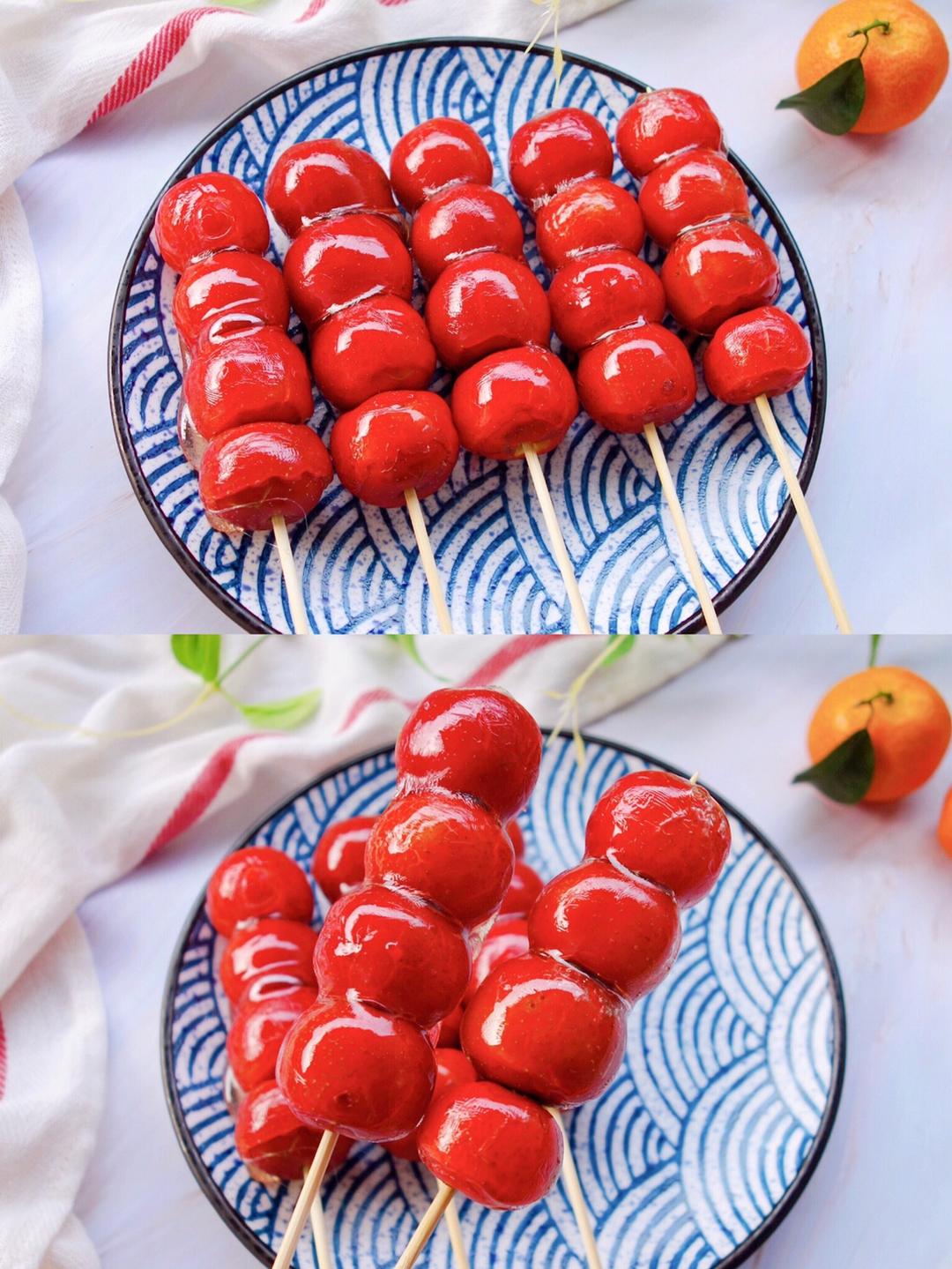 童年记忆👉酸酸甜甜的冰糖葫芦❗️自制超简单的做法