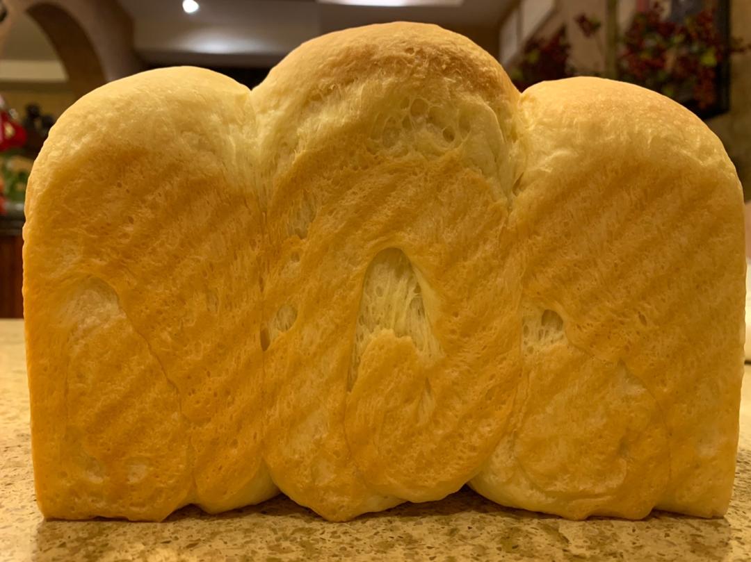 夺命软吐司(๑´ڡ`๑)超软拉丝极速方便的一次发酵吐司