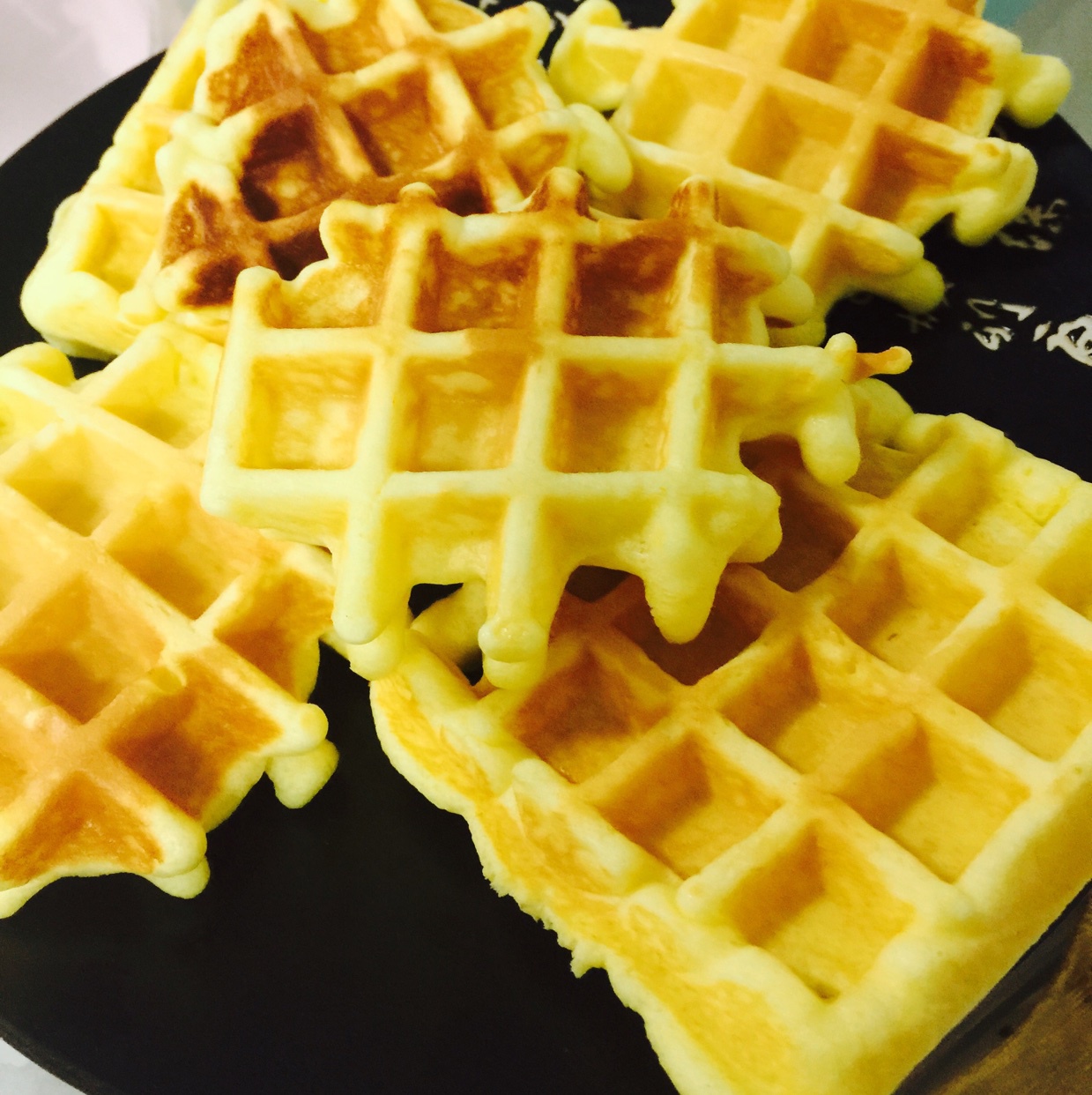 Vitantonio华芙机做超超超级快手华芙饼