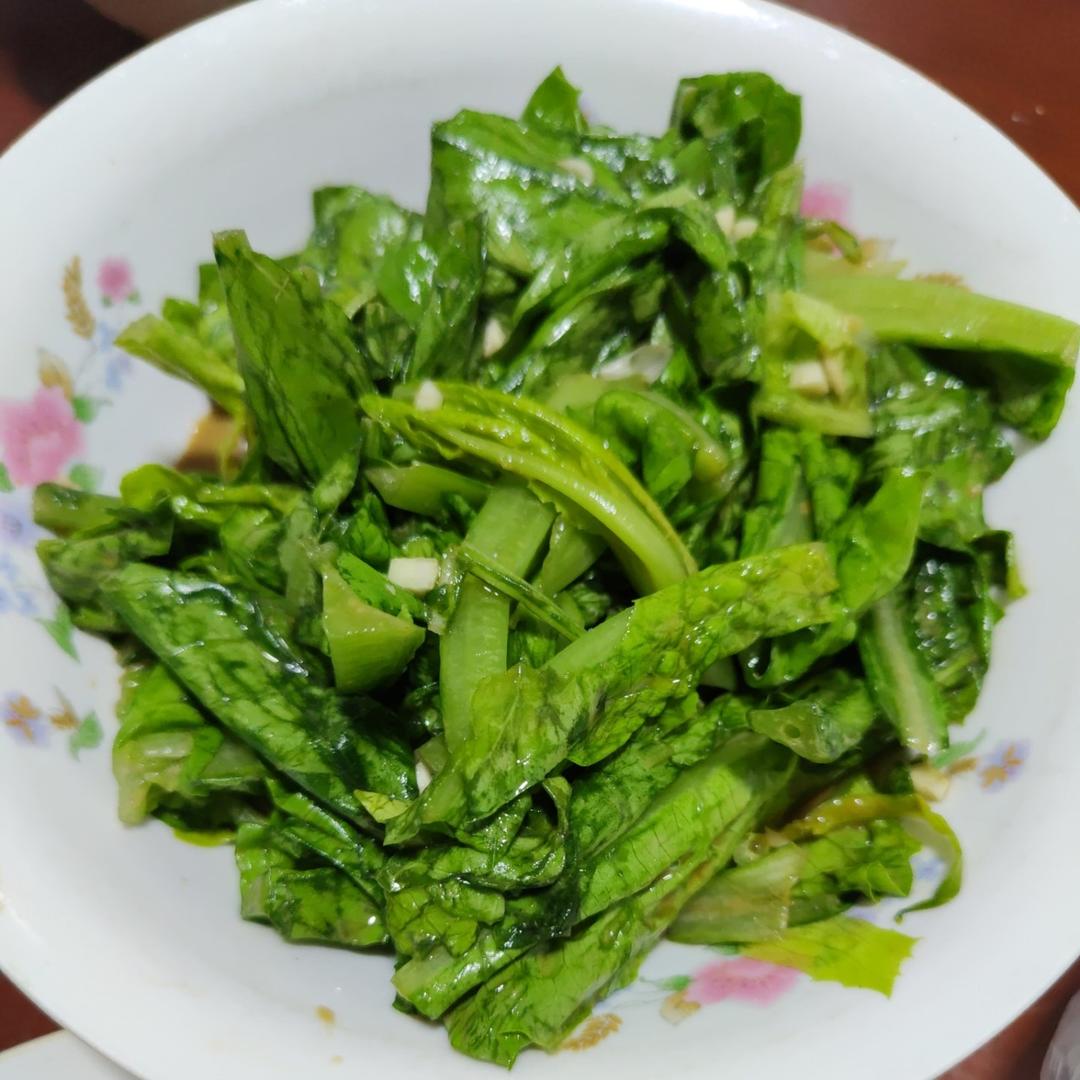 最好吃的凉拌油麦菜