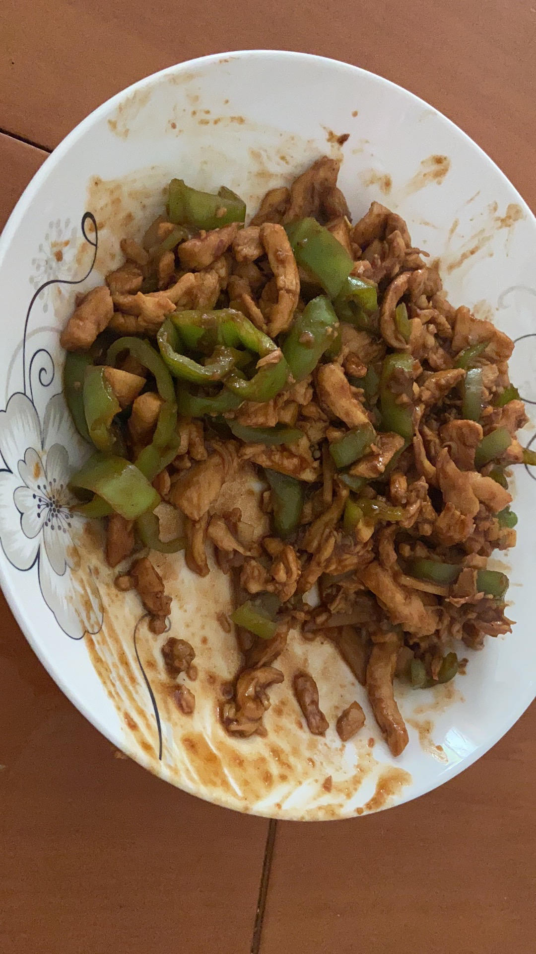 巨好吃的青椒炒鸡胸肉丝，超下饭