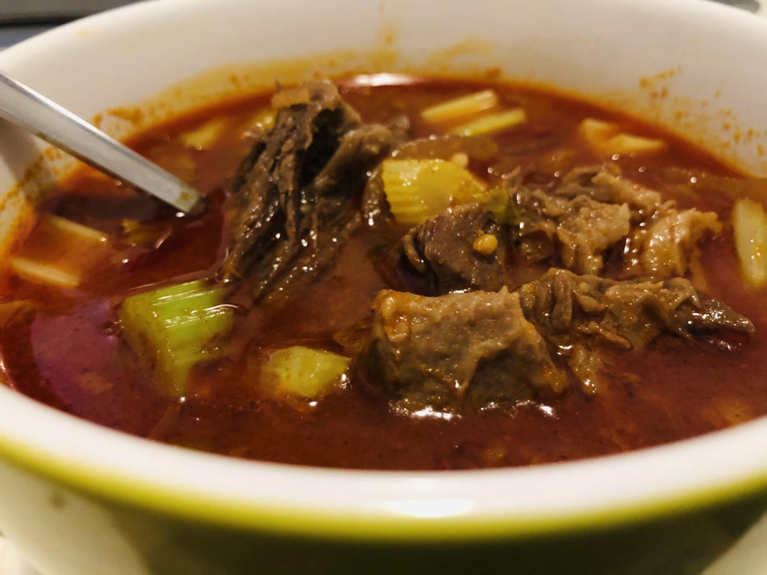 韩式辣牛肉汤【曼食慢语】