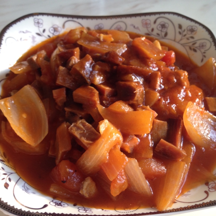 番茄牛腩(这样做牛肉不会老哦）