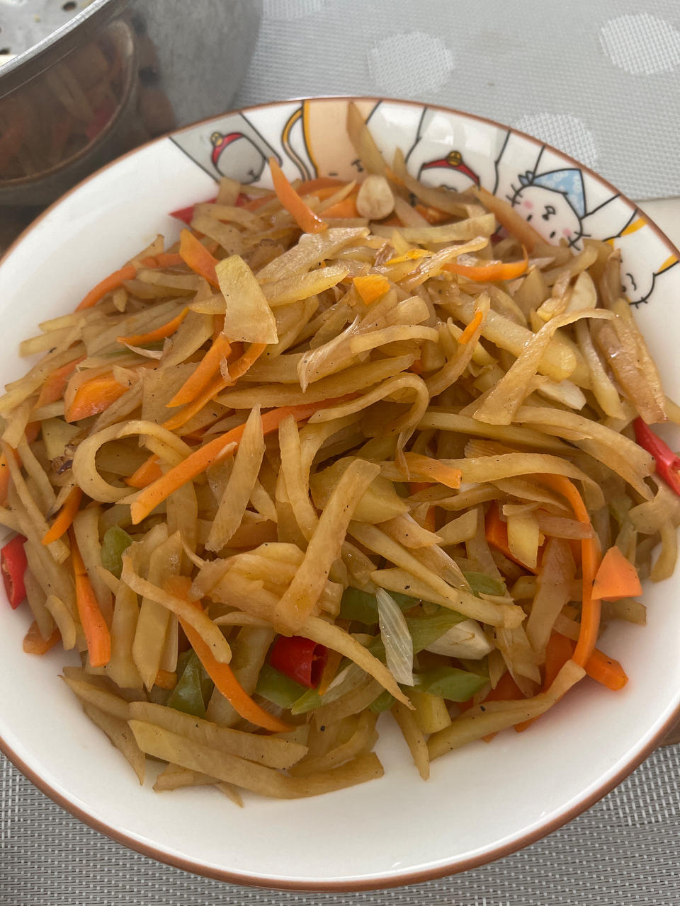 醋溜土豆丝（家庭版小炒）