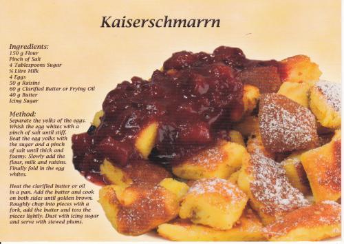 Kaiserschmarrn皇帝松饼/煎饼的做法