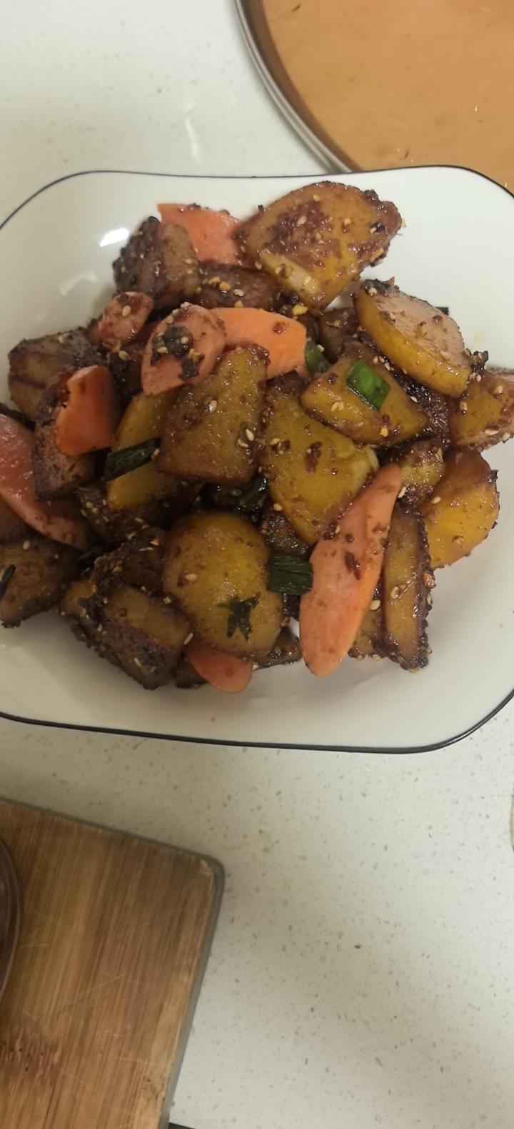 红烧土豆片