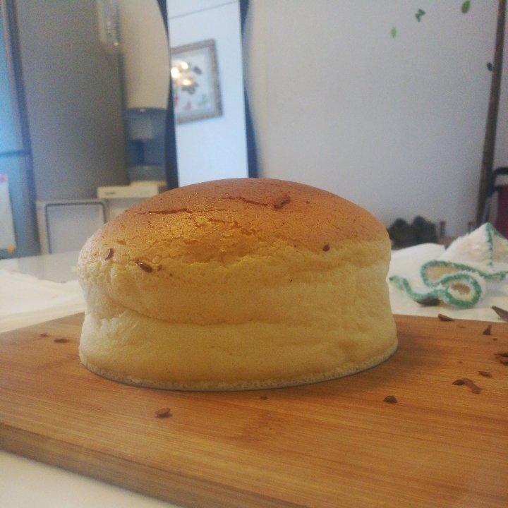 古早蛋糕 用6寸戚风模具 20克低糖版 新手零失败