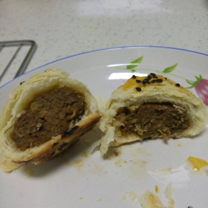 泳式鲜肉榨菜月饼