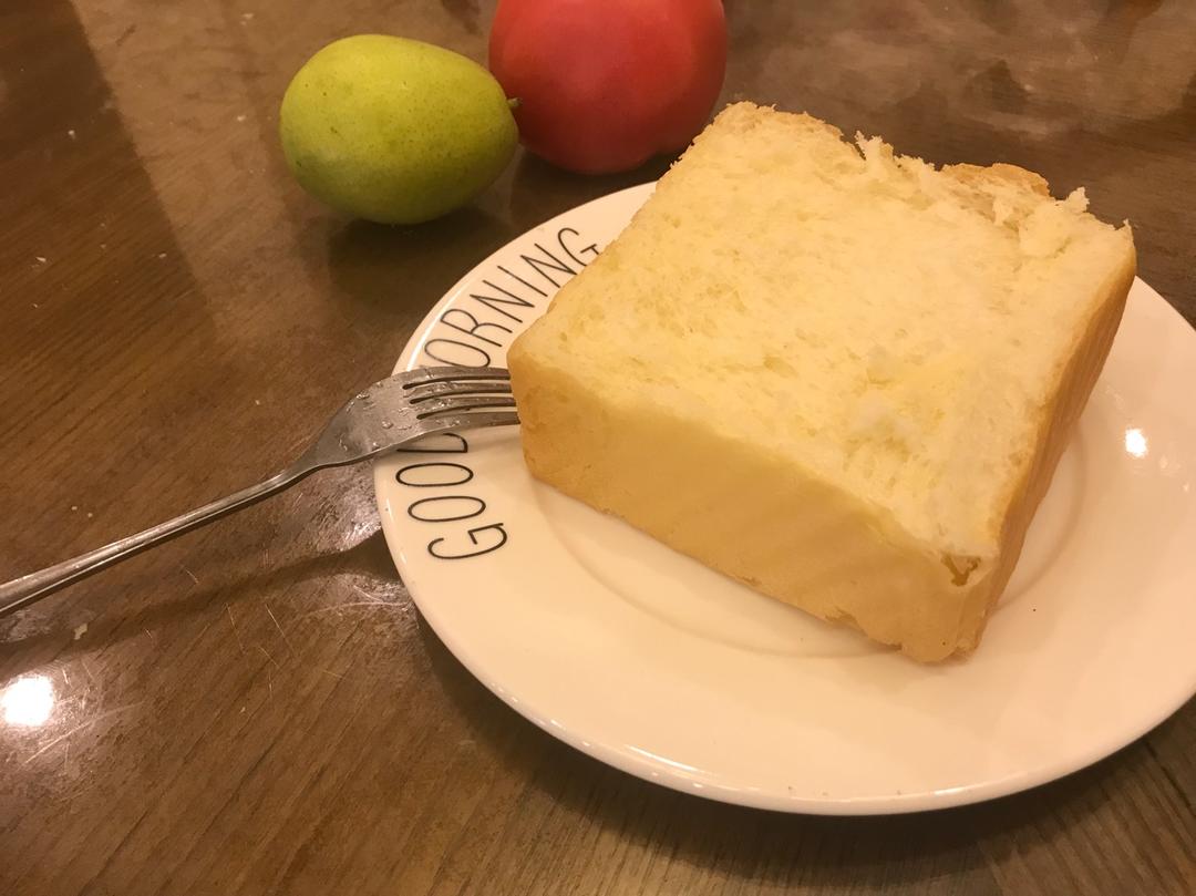 无糖的橄榄油纯素吐司——一次发酵也能夺命拉丝软