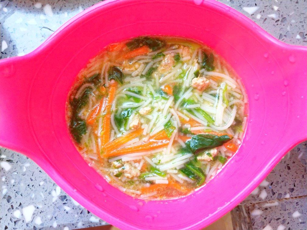 【宝宝辅食】蔬菜面条