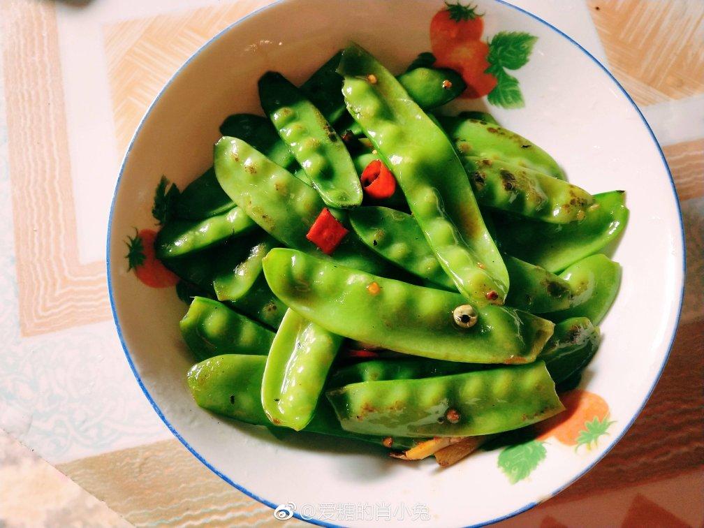 清炒豌豆角