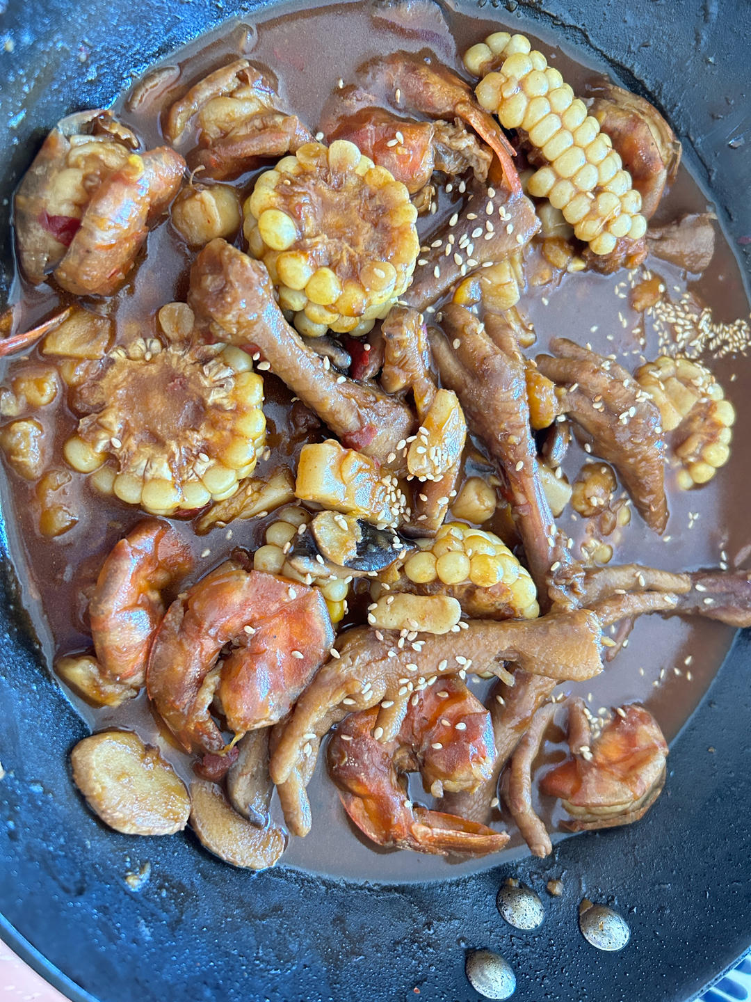 鸡爪煲
