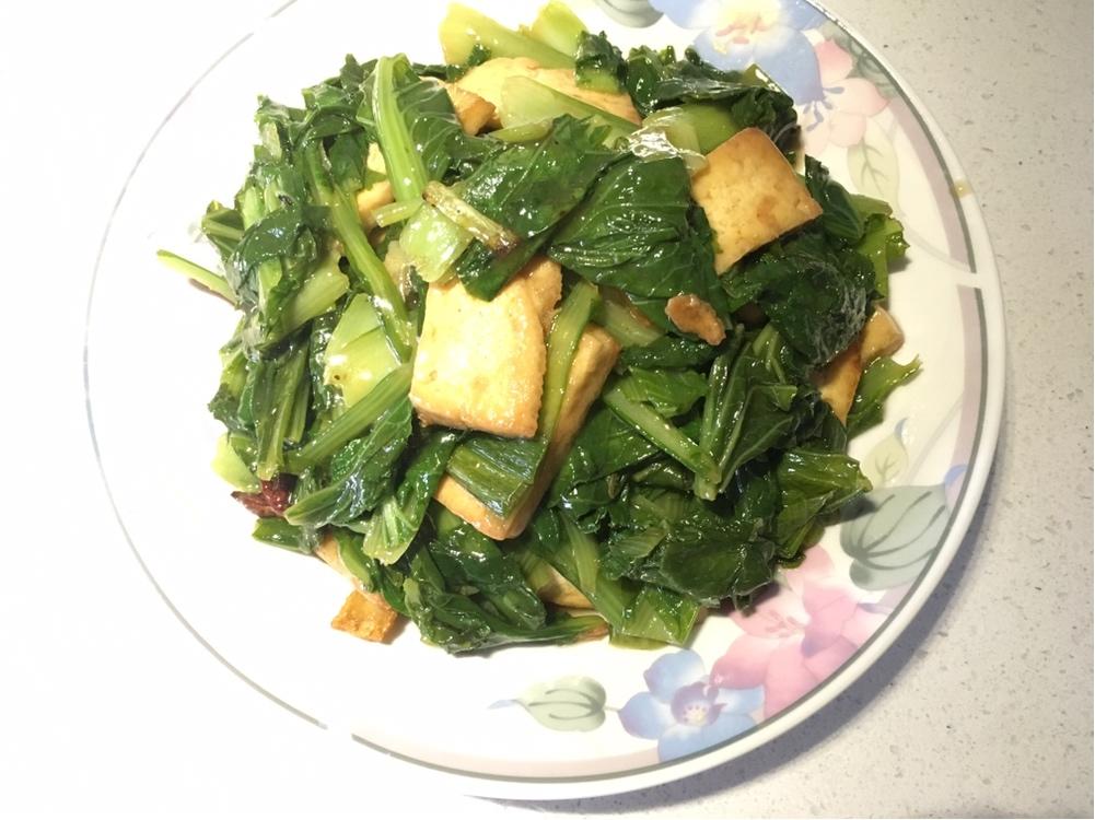 非常入味儿的小白菜炖豆腐