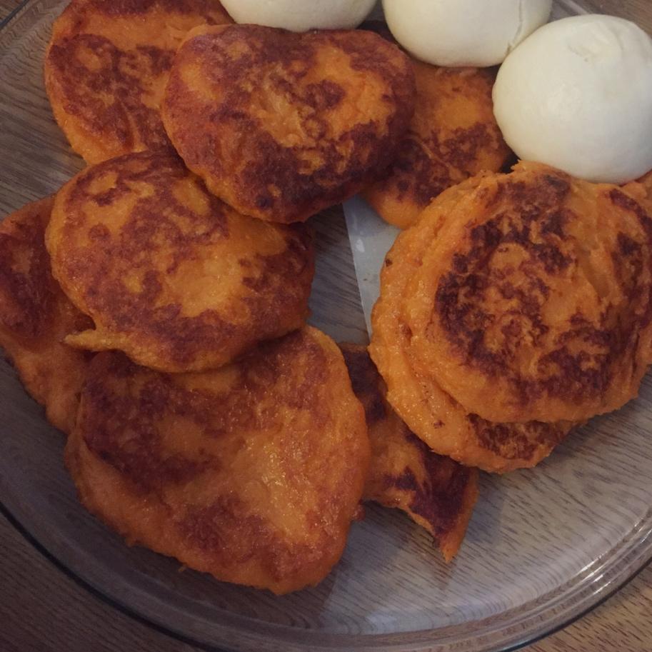 糯米红薯饼