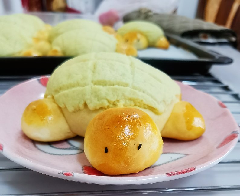 献礼儿童节：小乌龟菠萝包
