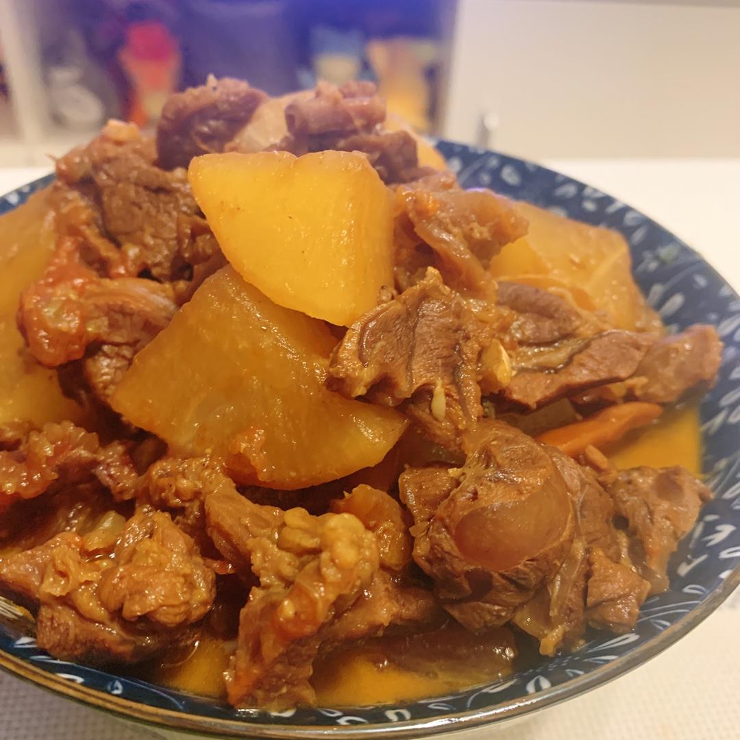 美极牛肉炖萝卜
