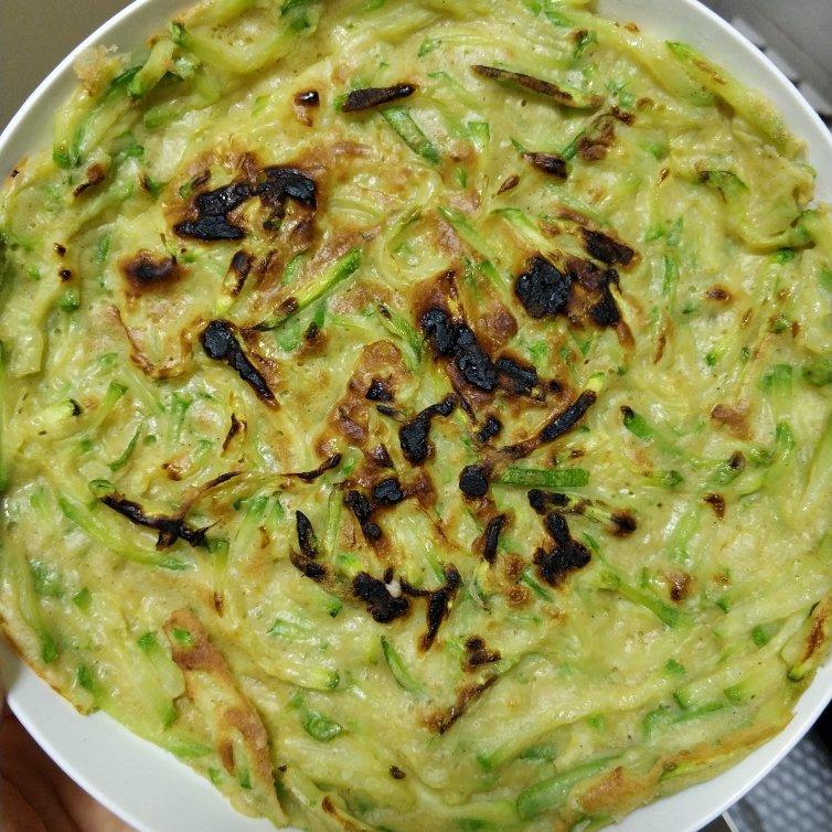 西葫芦丝饼