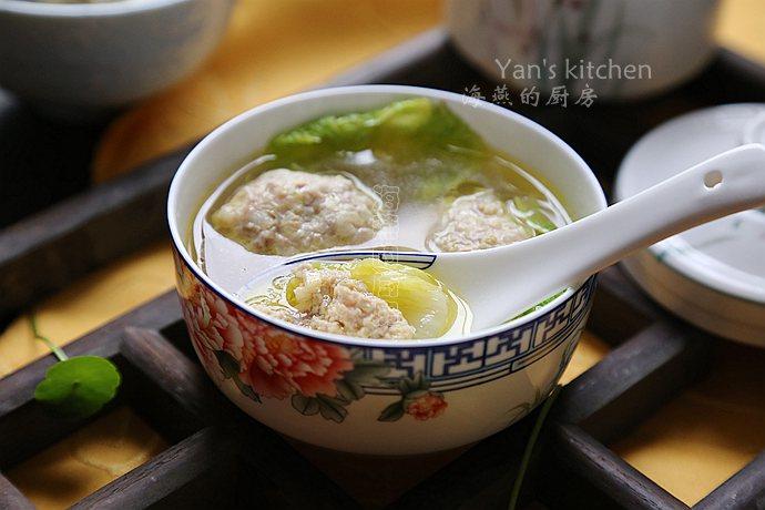 淮扬菜头牌--清炖狮子头的做法