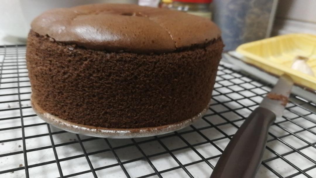 巧克力戚风蛋糕