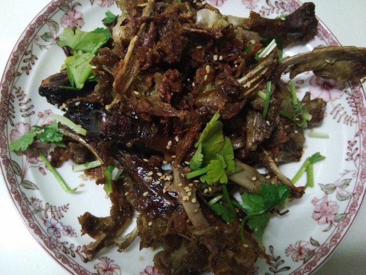 盐酥鸭架
