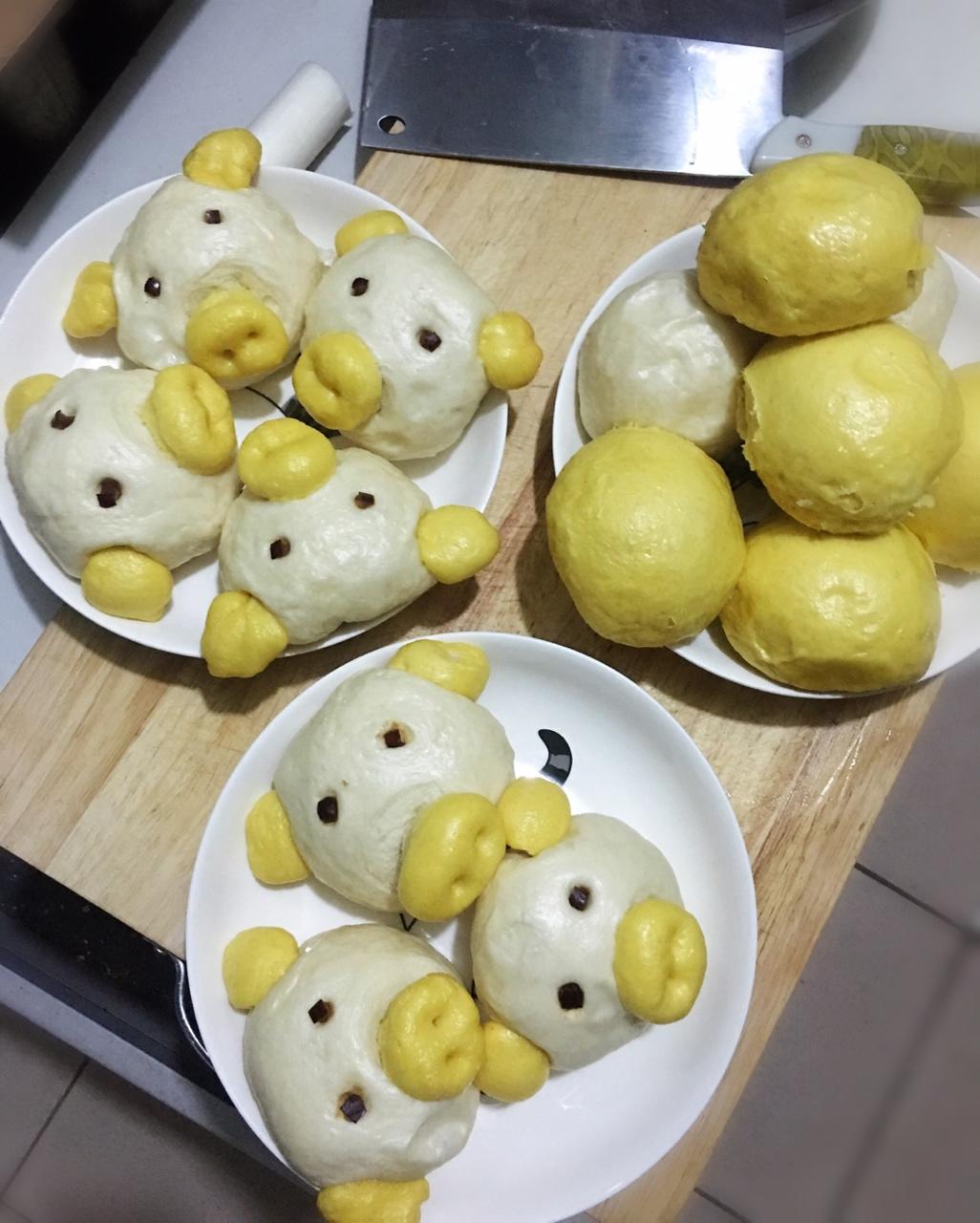 牛奶小馒头