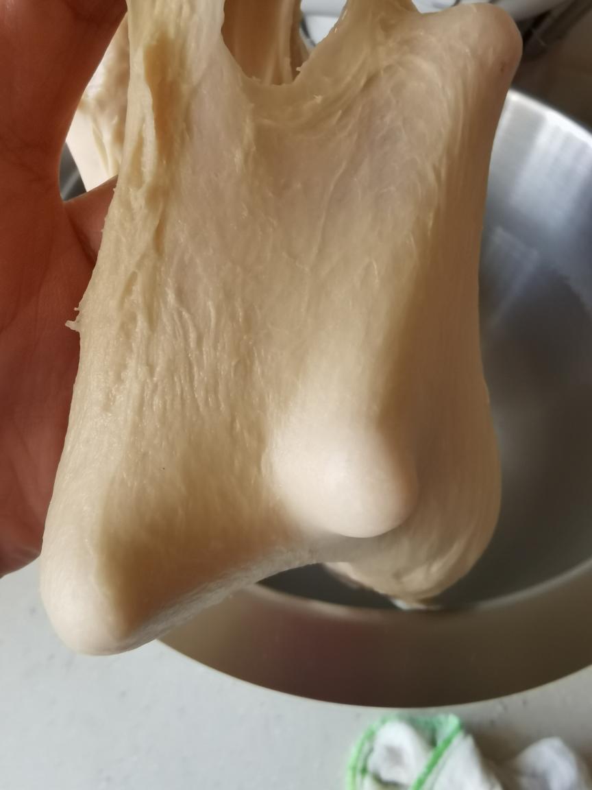 纯奶手撕吐司的做法 步骤1