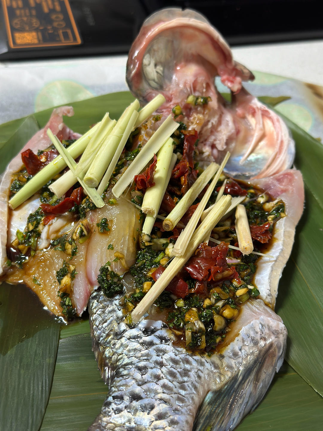 傣味香茅草烤鱼