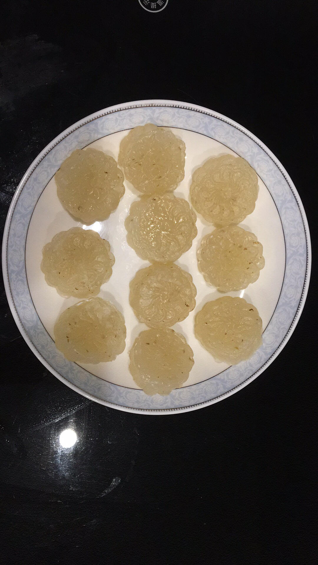 桂花西米饼