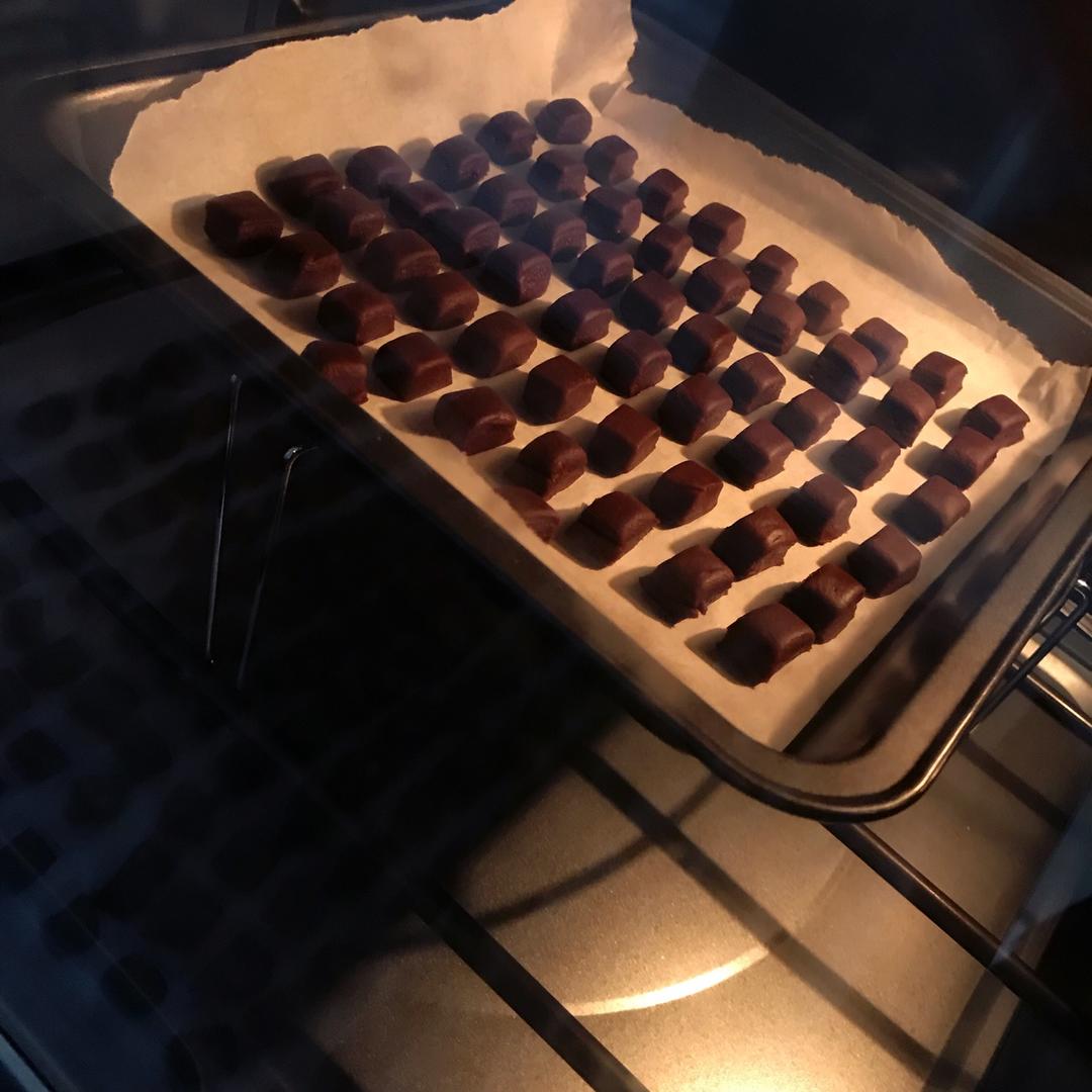 抹茶小石头饼干