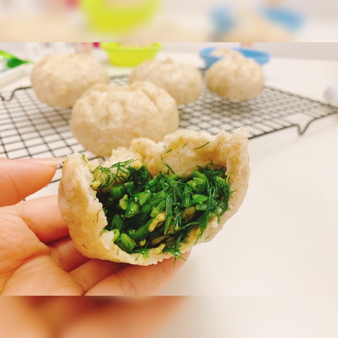 黑全麦包子（减脂）