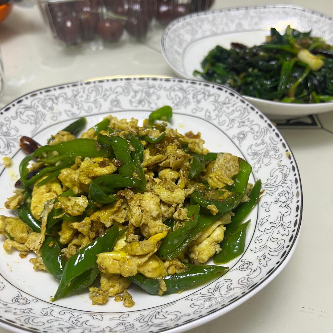 尖椒炒鸡蛋