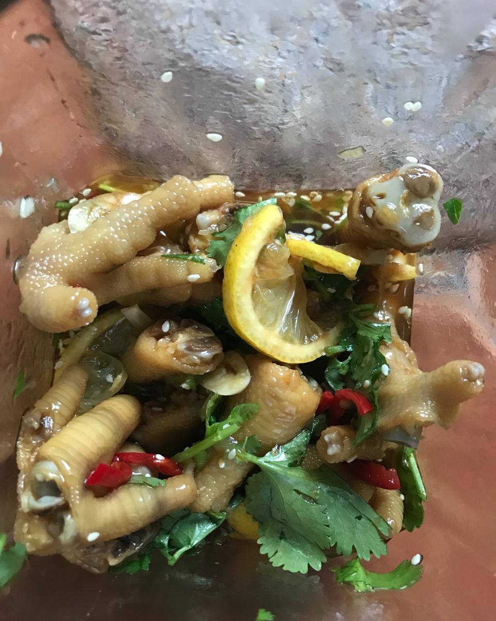 柠檬凤爪--夏日清新菜