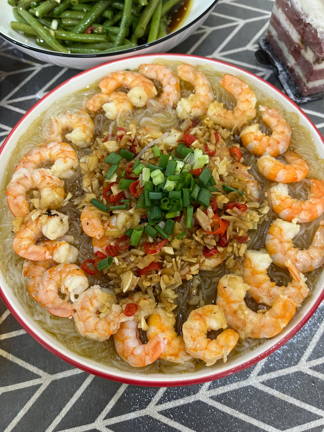 蒜蓉粉丝开背虾