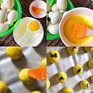 蛋黄酥的做法 步骤10