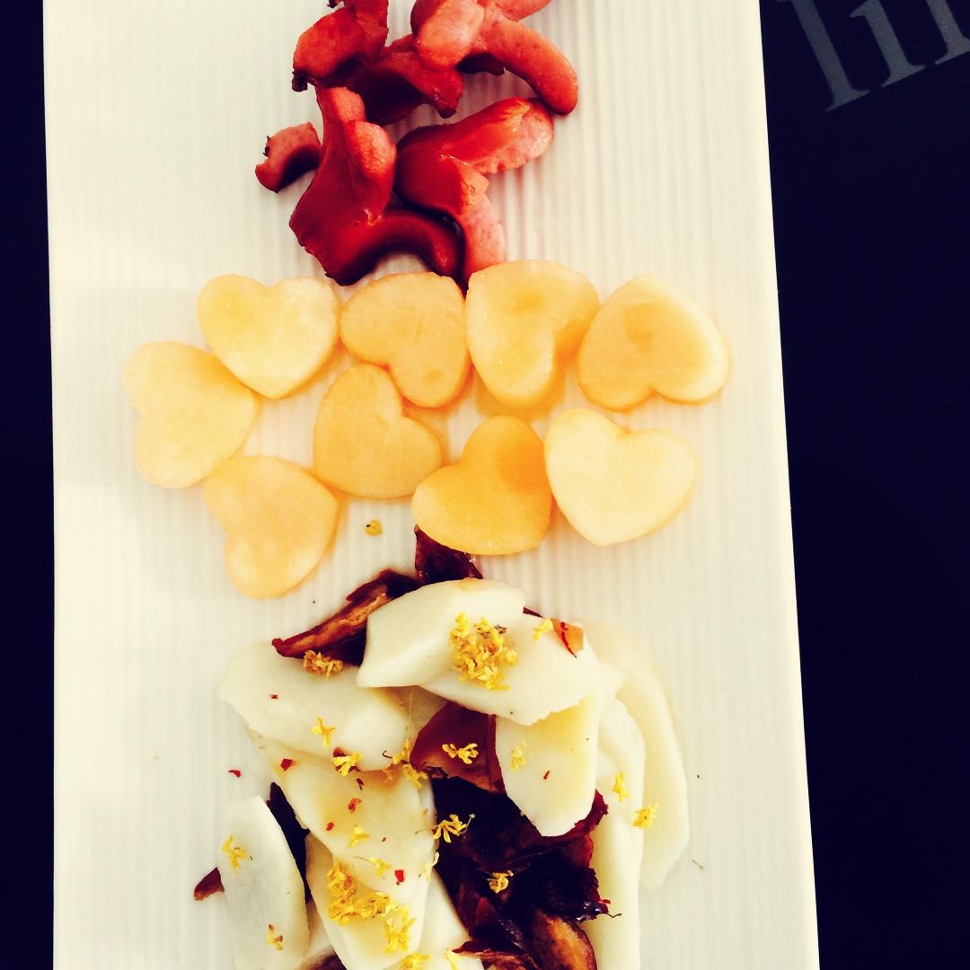 桂花红枣蒸山药