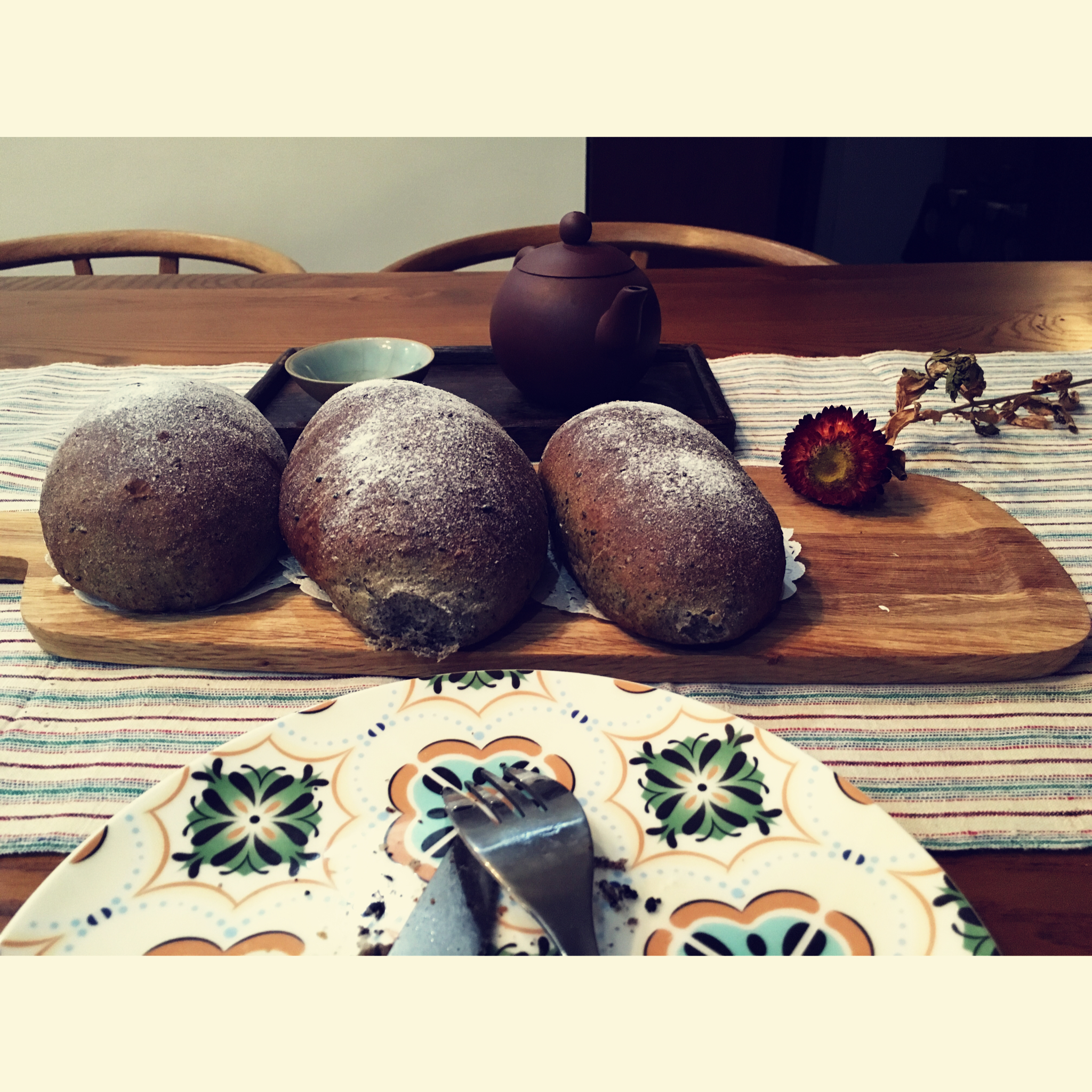 仿85度C家黑谷物核果（中种法）