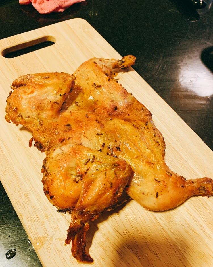 脆皮烤鸡