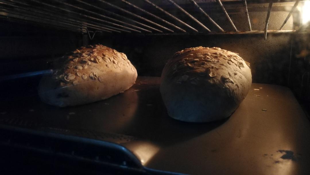 全麦核桃面包---无糖无油