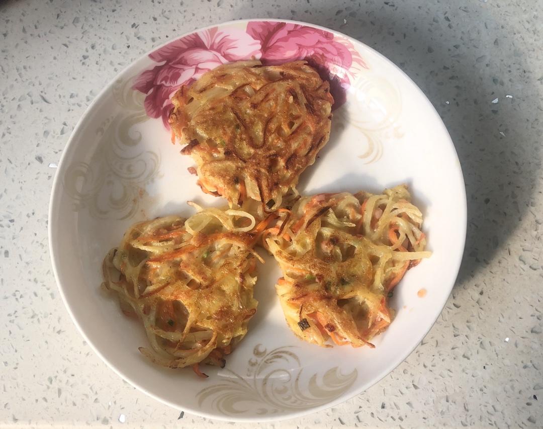 胡萝卜土豆饼