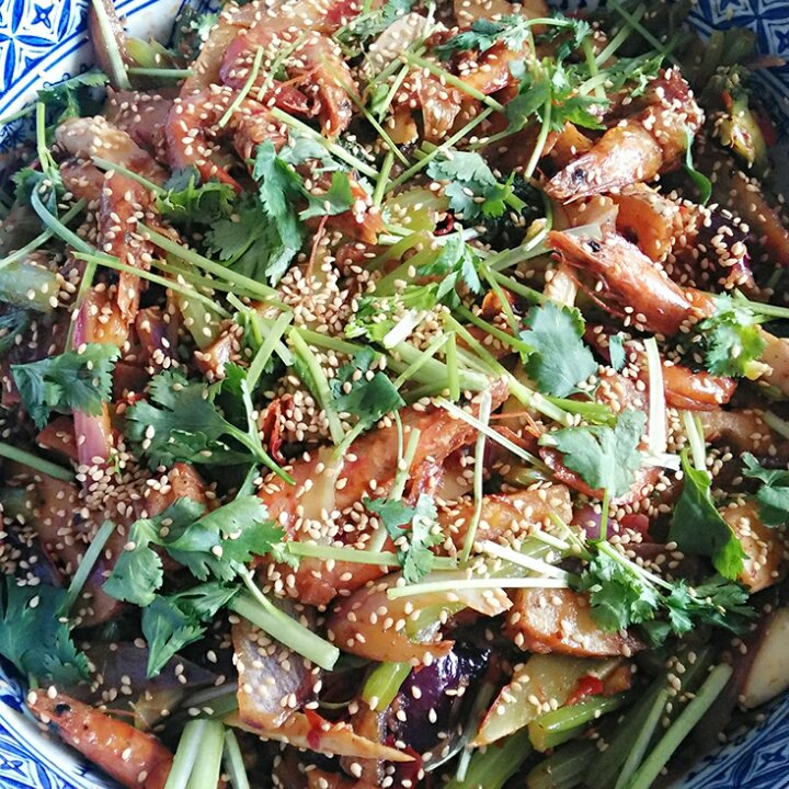 干锅香辣虾（突然很想和你聊聊天）I小羽私厨