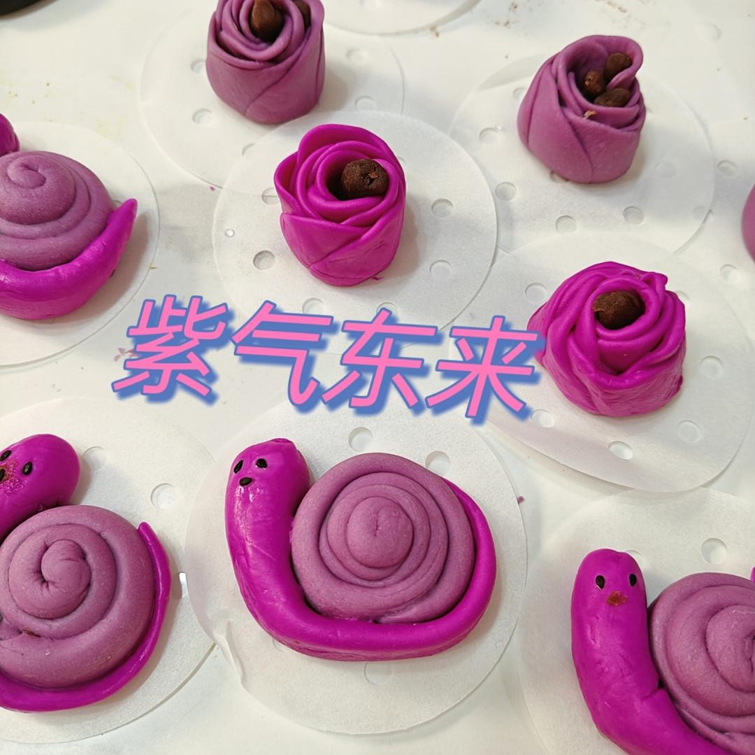 玫瑰花馒头
